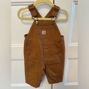 NWOT Carhartt Brown Kids Overalls- 3 Month